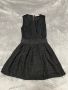 Черна рокля с камъни, снимка 1 - Рокли - 45127370