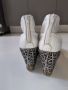 Дамски сандали от естествена кожа - бели, снимка 3
