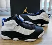 Air Jordan 6 rings white/game royal-black/size-45, снимка 1