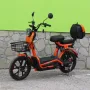 Електрическо колело-мотопед MaxMotors EBZ 18 750W/48V/20Ah - ORANGE, снимка 1
