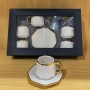 Луксозен комплект за кафе, снимка 5