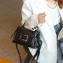 Малка дамска чанта от естествена кожа Black 1221, снимка 2