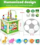 Образователна играчка Куб Монтесори Jojoin Wooden Activity Cube, снимка 4