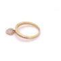 Златен дамски пръстен 2,43гр. размер:57 14кр. проба:585 модел:23798-3, снимка 2