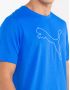 Мъжка тениска PUMA Performance Cat Training Tee Blue, снимка 3