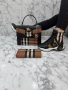 Burberry Дамски Комплект Маратонки Чанта И Портмоне Бърбъри - Налични Различни Цветове Код SK317, снимка 5