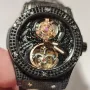 Мъжки луксозен часовник Hublot Tourbillon Skeleton Open case , снимка 1