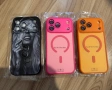 Кейсове MagSafe IPhone 17 Pro Max оранжев розов черен, снимка 4