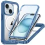 Apple iPhone 15 Plus Силиконов Калъф Transparent TPU и Протектор, снимка 6