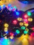 Коледни LED лампички, 100бр лампички, снимка 1 - Декорация за дома - 45786685