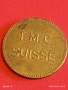 Рядък жетон токен T.M.C. SUISSE за КОЛЕКЦИЯ ДЕКОРАЦИЯ 53167, снимка 5