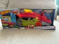 Автовоз Hot Wheels City - Транспортьор дракон, с количка, снимка 2