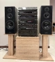 🔈Ретро аудио система - сет TECHNICS - усилвател, сд плеър, дек, тунер, еквалайзер, грамофон,колони, снимка 1