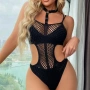 Елегантно мрежесто боди с чокър – Изкушение, което подчертава всяка извивка, снимка 4