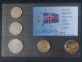 Исландия 1999 - 2008 - Комплектен сет от 5 монети, снимка 1 - Нумизматика и бонистика - 45120159