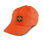 Оранжева шапка с козирка ATA