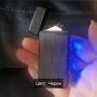 Стилна ветроустойчива запалка с LED и зареждане с USB, снимка 2