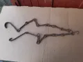 Стара верига за огнище от ковано желязо , здрава, снимка 1