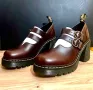 НОВИ! Dr.Martens EVIEE женски обувки на ток, размер: 40 , тъмно кафяво, снимка 2