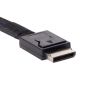 SFF-8611 кабел OCuLink PCIe PCI-Express SFF-8611 4i към OCuLink SFF-8611 SSD  кабел за данни НОВ, снимка 2