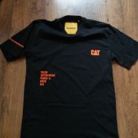 CAT workwear - страхотна мъжка тениска КАТО НОВА М, снимка 4 - Тениски - 45424907