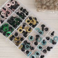 Кутии с блестящи очички на винт за амигуруми,  плетени играчки , снимка 3 - Други - 41494832