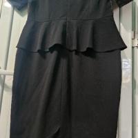 Дамска официална черна рокля , снимка 4 - Рокли - 44978816
