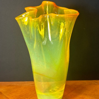 Уникална Murano стъклена ваза, снимка 1 - Вази - 44973061