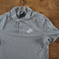 Nike Sportswear Polo Shirt Grey - страхотна мъжка тениска , снимка 4 - Тениски - 44960176