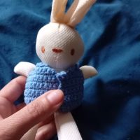 Великденски зайчета, снимка 9 - Плюшени играчки - 45322529