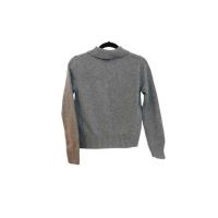 Дамски пуловер с мериносова вълна Zara, Сива, XL, снимка 2 - Блузи с дълъг ръкав и пуловери - 45527456