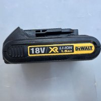 Оригинална батерия Dewalt 18волта 1.5ампера XR, снимка 1 - Други инструменти - 45640151