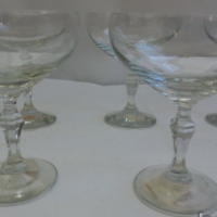Стари стъклени чаши , снимка 2 - Антикварни и старинни предмети - 17535667