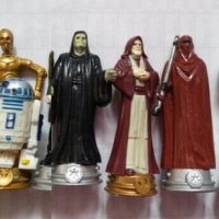 Star Wars Междузвездни войни PVC фигурки пластмасови на стенд за игра и украса торта топер, снимка 7 - Фигурки - 22353879
