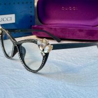 Gucci очила за компютър прозрачни с камъни слънчеви диоптрични рамки , снимка 9 - Слънчеви и диоптрични очила - 45249079