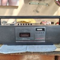 Hitachi trk-650e stereo radio cassette recorder, снимка 1 - Радиокасетофони, транзистори - 45402826