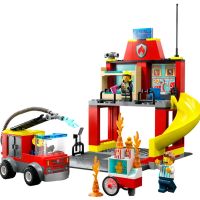 LEGO® City Fire 60375 - Пожарна команда и пожарникарски камион, снимка 2 - Рисуване и оцветяване - 45614299