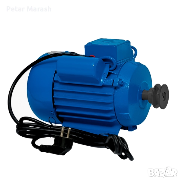 Монофазен електромотор 4 kW – 2800 об./мин, чугунен корпус, снимка 1