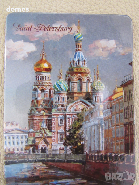 Автентичен магнит от Санкт Петербург, Русия-серия, снимка 1