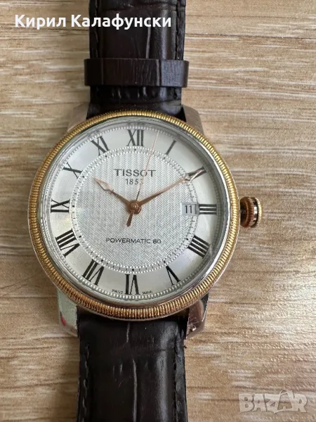 Прекрасен-TISSOT BRIDGEPORT POWERMATIC 80 , снимка 1