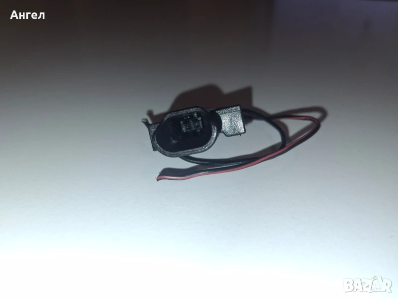 Двупинова ел. букса за свързване към LED мигач, снимка 1