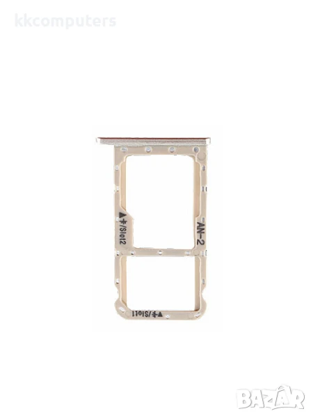 SIM-MicroSD държач Huawei P20 Lite (ANE-LX1)  Цвят: Gold, снимка 1
