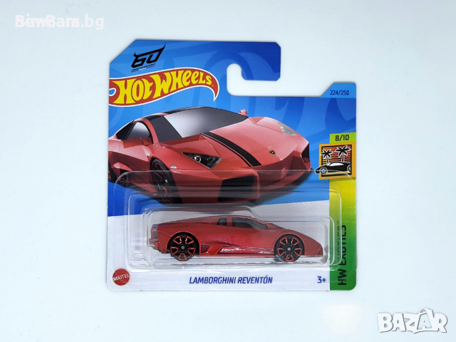 Колекционерска количка HOT WHEELS LAMBORGHINI REVENTON, снимка 1