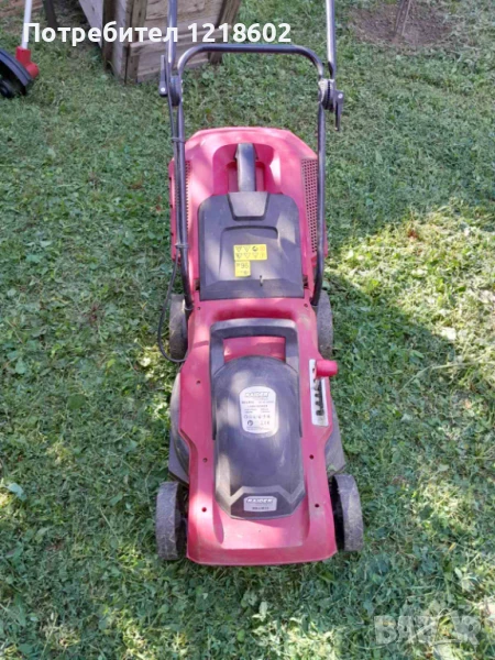 Продавам електрическа косачка и тример, снимка 1