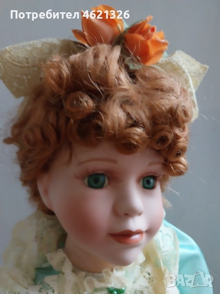 Порцеланова кукла Рона Leonardo колекционерско издание, снимка 1