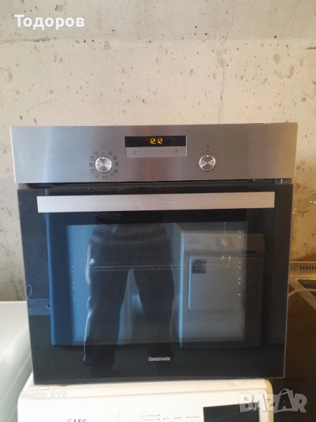 Фурна за вграждане Constructa, CF2M77050 пуш бутони и вентилатор , снимка 1