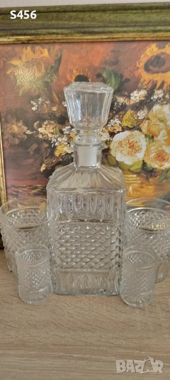 Декантер,гарафа кристална, снимка 1
