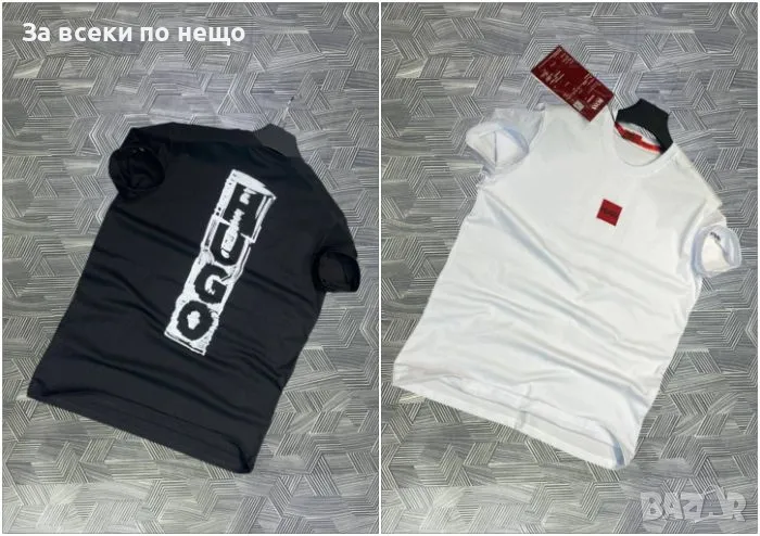 Hugo Boss Мъжка Тениска👕Мъжка Блуза С Къс Ръкав Хуго Бос - Налични Различни Цветове, снимка 1