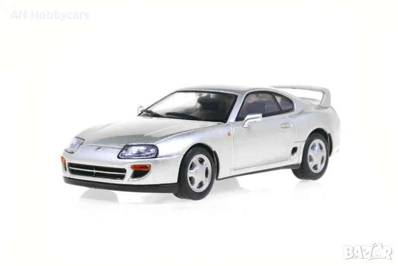 TOYOTA SUPRA MKIV SILVER 2002 1:43 SOLIDO, снимка 1