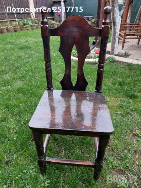  4 бр. дървени стола, снимка 1